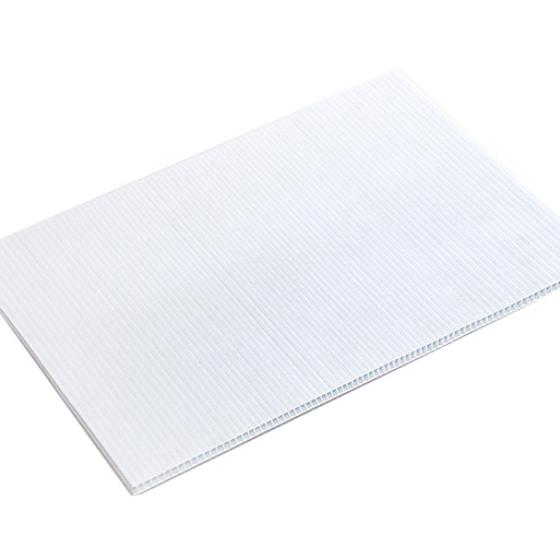 Cheap Recycled Pp Polypropylene Polycor Hollow Flute Corona Treatment Board Corrugated Plastic Sheet