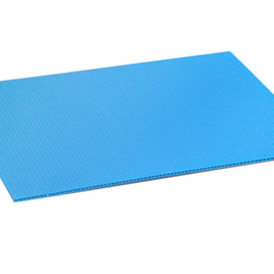Diy 4 X 8 Fire Resistant Colored Pp Sheet-board Coreflute Plastic Fluted Tray